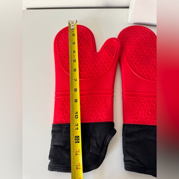 New Silicone Professional Oven Gloves Heat Resistant - Picture 7 of 10